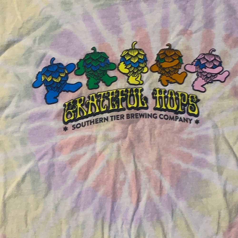 Grateful Hops Tie-Dye Kids Shirt